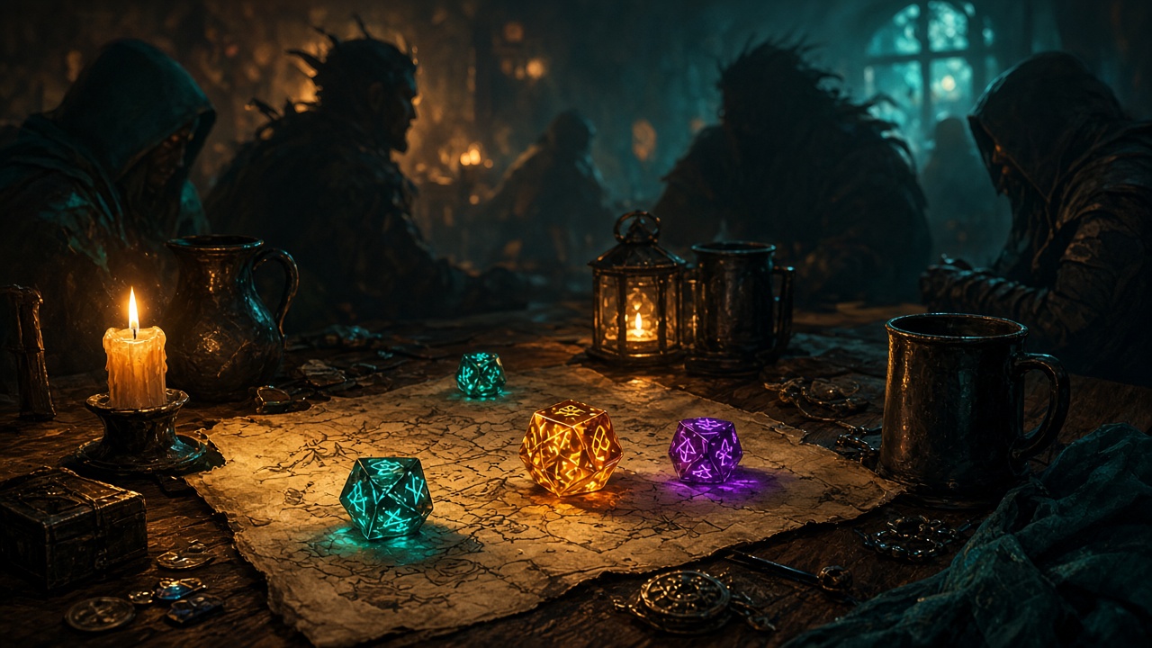 Table de jeu de rôle réinterprétée — Baldur's Gate 3