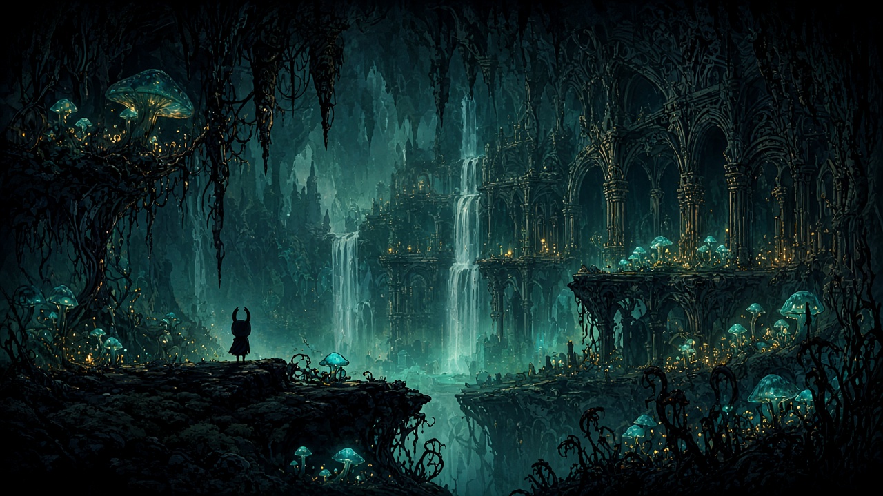 Royaume souterrain insecte — Hollow Knight